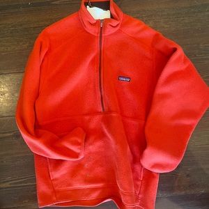mens patagonia half zip fleece